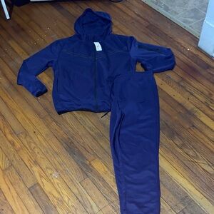 Nike Deep Blue Hooded Tracksuit XXL (Brand New)
